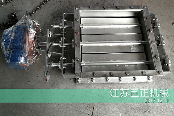 方形擋板門（寬5m）完美下線，入庫前一覽
