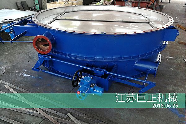 圓形擋板門（直徑280cm）制作完工了，待包裝入庫