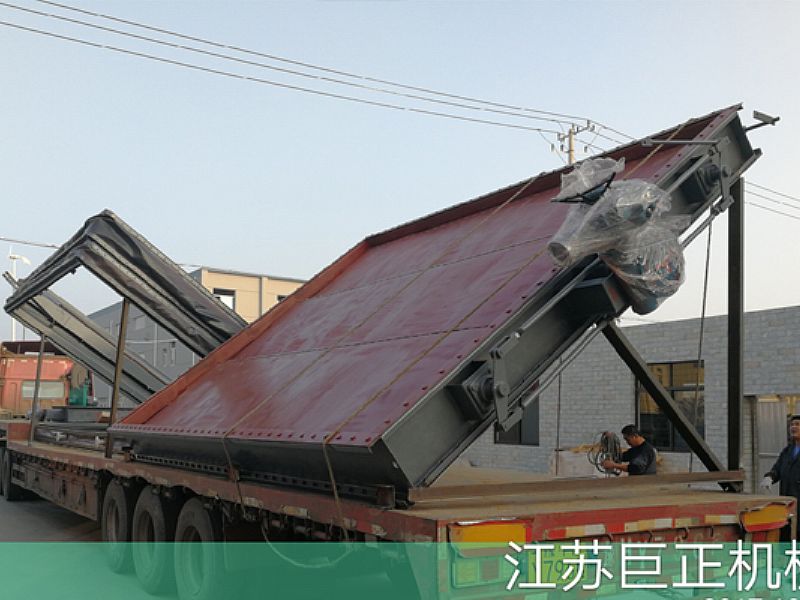 巨正機(jī)械公司擋板門，裝車發(fā)貨了